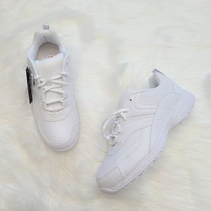 white platform sneakers payless